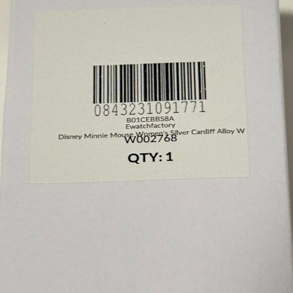 NWT - Disney Minnie Mouse Cardiff Classic Adult Analog Quartz Watch with Leather - Picture 15 of 16